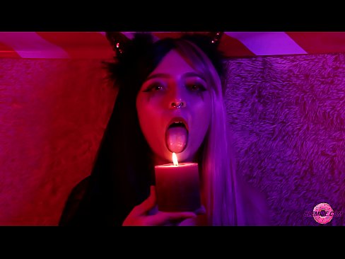 ❤️ Ástríðufullt blowjob frá Sexy Succubus með munnfyllingu ️❌ Endaþarmsmyndband hjá okkur ❌❤